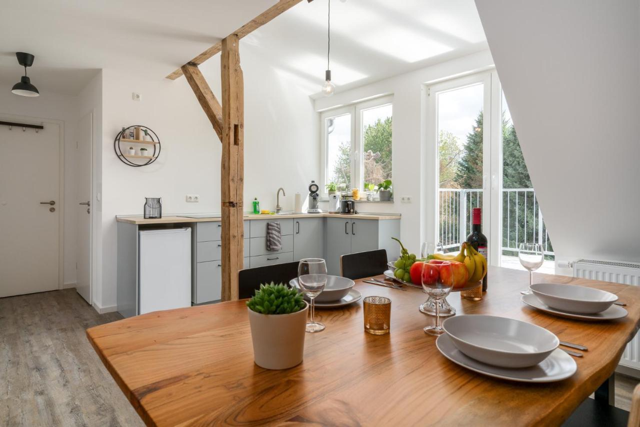 Cassel Lofts - Stilvolles Loft Im Gruenen Mit Balkon Nahe Vw-Werk Daire Dış mekan fotoğraf
