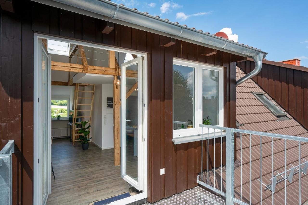 Cassel Lofts - Stilvolles Loft Im Gruenen Mit Balkon Nahe Vw-Werk Daire Dış mekan fotoğraf