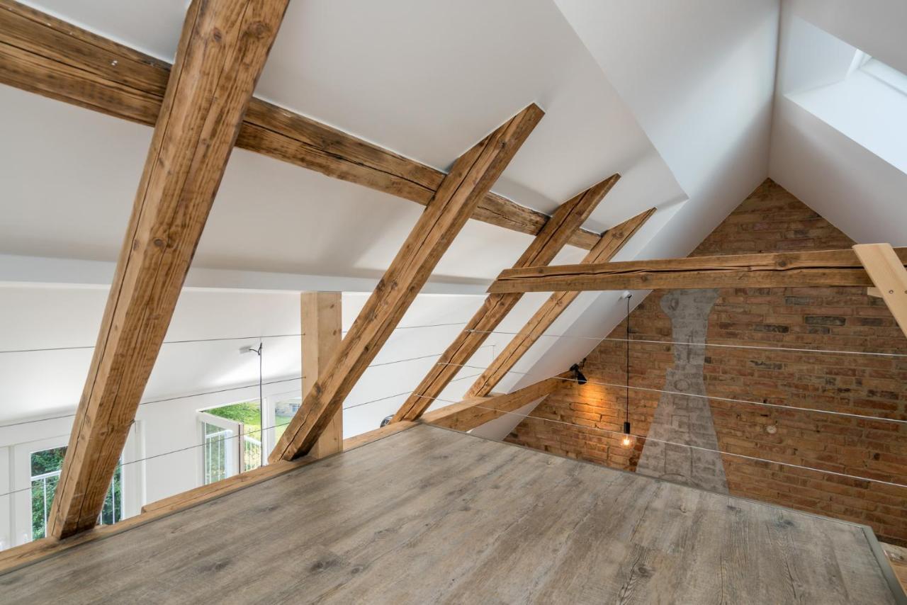 Cassel Lofts - Stilvolles Loft Im Gruenen Mit Balkon Nahe Vw-Werk Daire Dış mekan fotoğraf